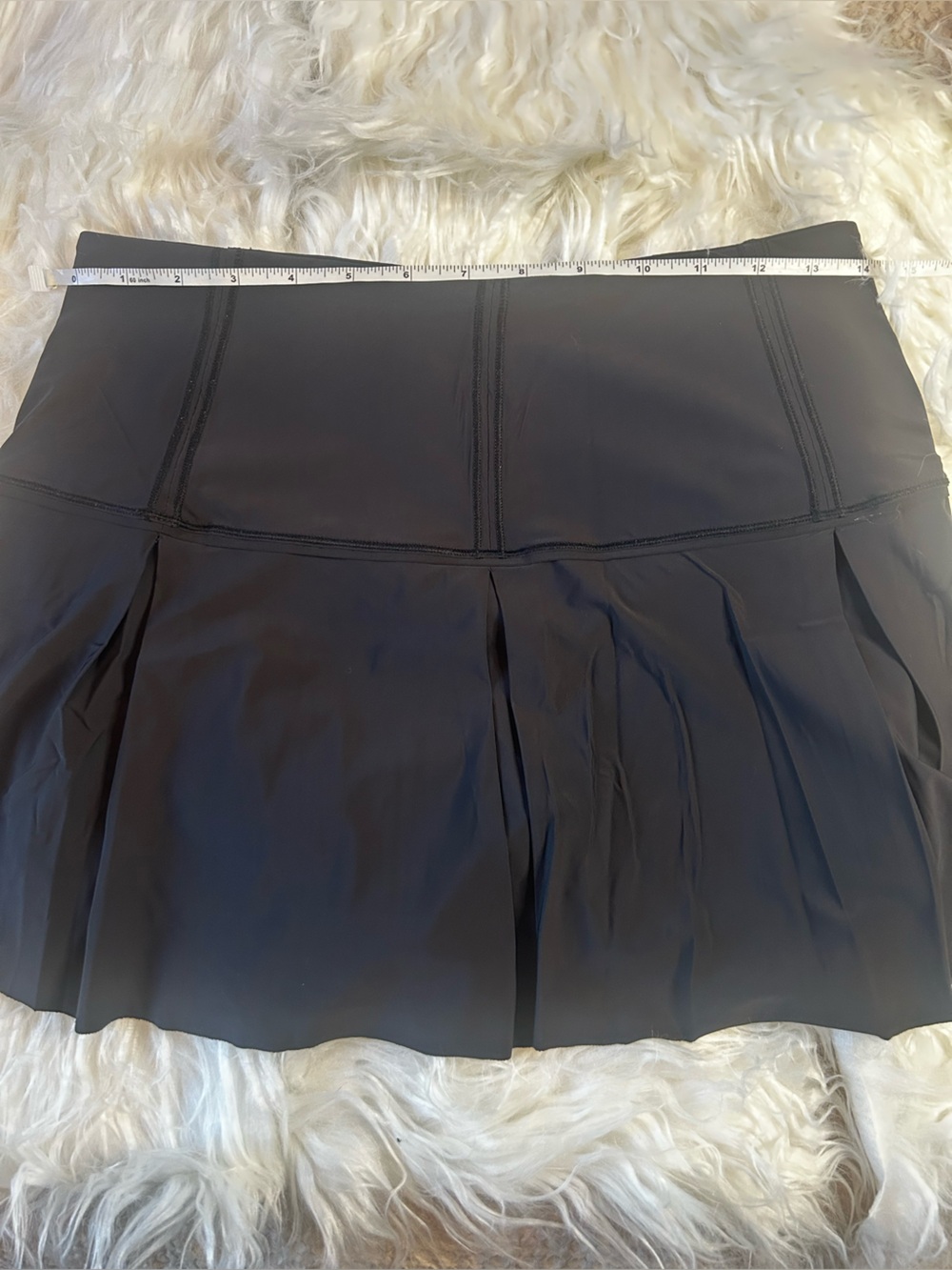 Lululemon Black Athletic Skort with Built-In Shorts - Picture 5 of 6